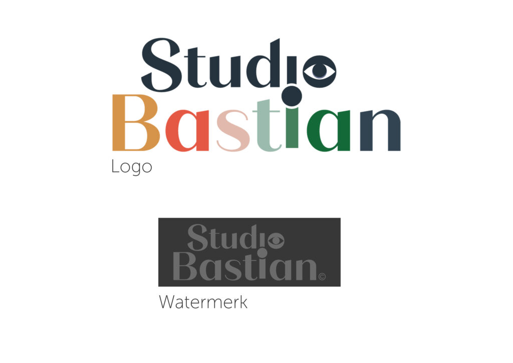 Logo en watermerk Studio Bastian